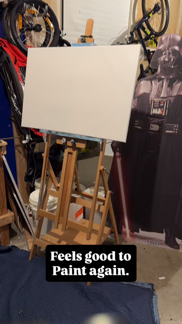 I haven’t been feeling super motivated to paint lately. I think all of the stuff going on has really had an effect on me. I’m glad I got this one out tonight. Let me know what you think of this one! #oilpainting #fyp #happypainter #landscape #timelapse