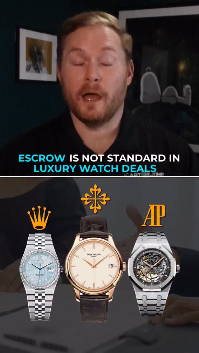 The watch market has gone global, yet the buying process still operates like it’s local.
Escrow isn’t about mistrust.
It’s about aligning money, the watch, and responsibility.
That’s the direction the industry needs to go.
#rolex
#luxurywatch
#watchcommunity
#watchaddict
#timepiece