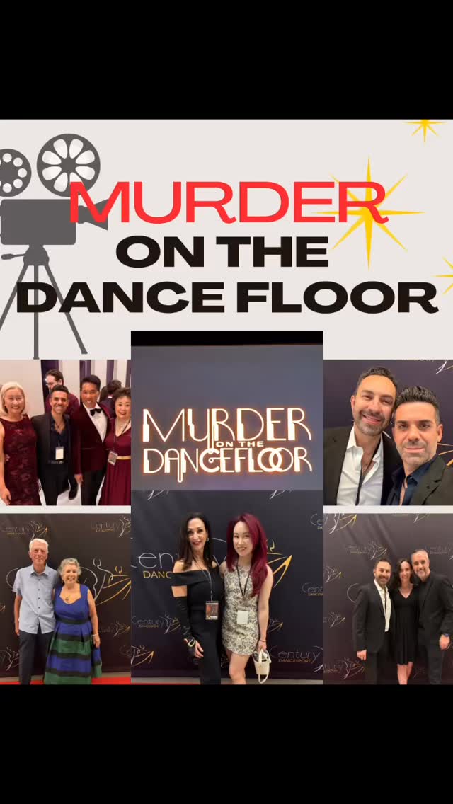 Even more great pics from our “Murder on the Dance Floor” dance film premiere! Thanks to all our students, staff and friends that came out to celebrate our film! Looking forward to the next show in July!
#centurydancesport #ballroomdancing #proamdance #ballroomperformance #orangecounty ocdance
