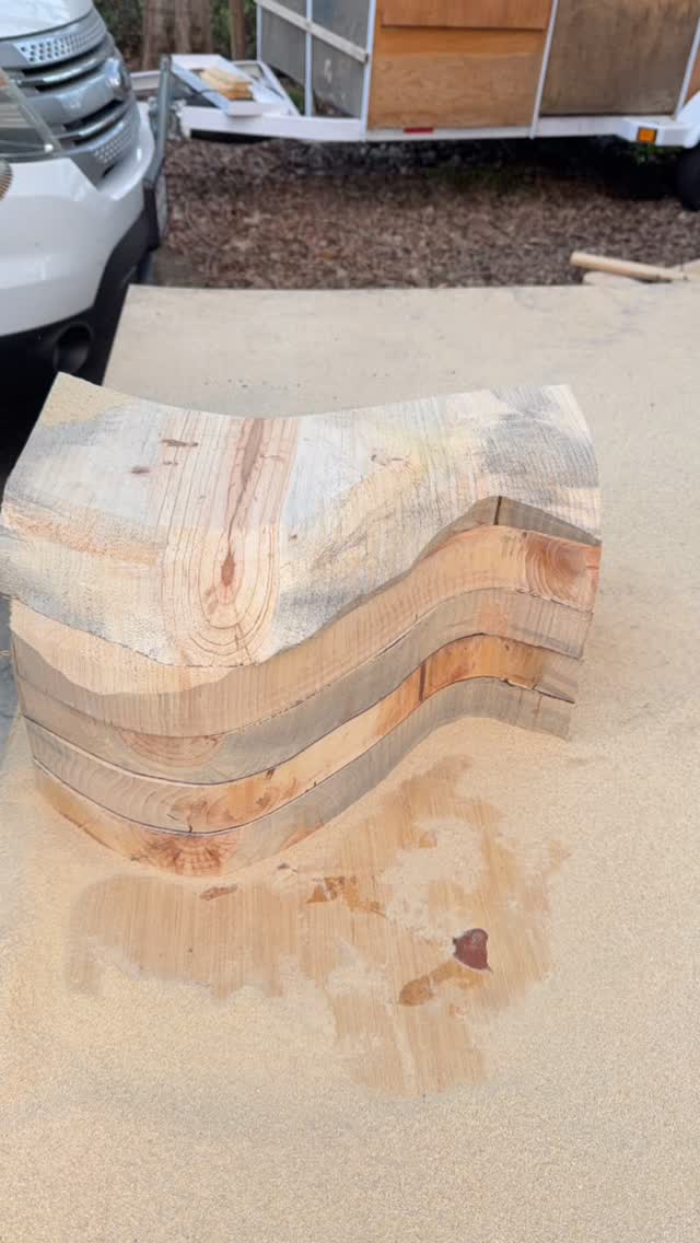 Part 2 of carving the second base.
This is where the flow starts to happen… when the rough shape finally begins turning into something real. Every pass with the tools reveals a little more of what’s been hiding in the wood the whole time.
It’s a slow process, but that’s part of the magic.
Watching the form emerge is what keeps me coming back to the shop.
More progress to come.
What do you think the final piece will look like?
#craftsmanship
#woodworkingcommunity
#carvingwood
#makersmovement
#woodworkinglife