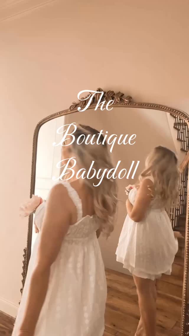 The Boutique Babydoll 🌸#newarrivals #boutique #springfashion