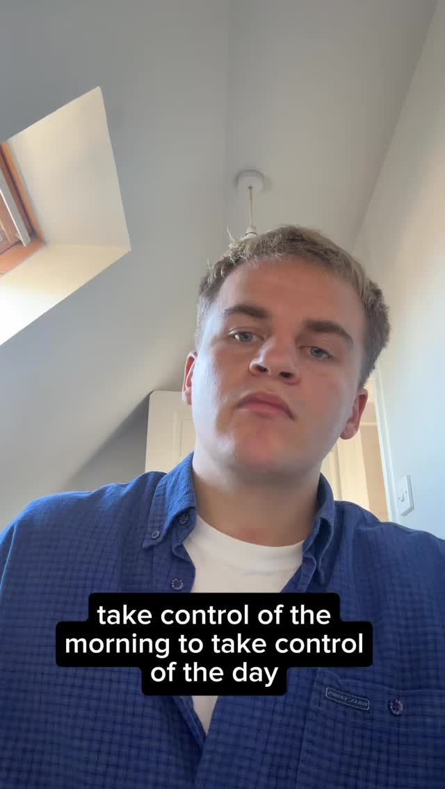 Take control of the morning to take control of the day