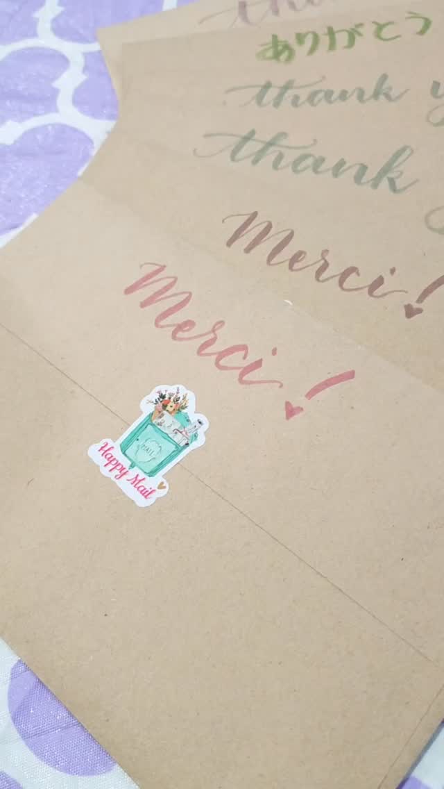 ✨️Paris is on it's way to new homes! My little Travel Mail Club has shipped to 7 people this month and I'm so grateful!🩵
This month has been busy and I've not shown what I've worked on but I'm looking forward to the next month of art and travel content!!
Video Description: a slow pan view of the back of kraft envelopes with the words "Thank You" handlettered in different languages, and a happy mail sticker seal.
#TravelMailClub #memoriescollection #memorykeeping #travelwithkamuanya