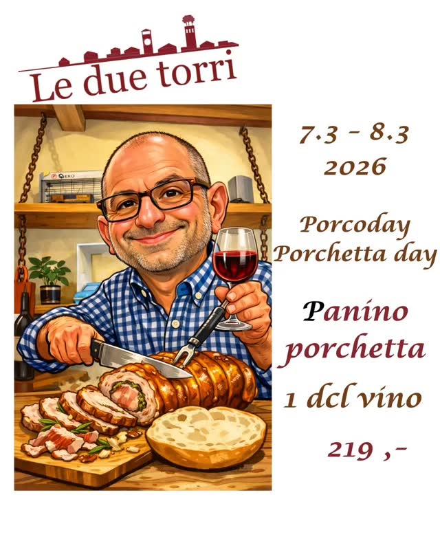🇮🇹Questo weekend tra i colori e la creatività del #Dyzajn Market, fermatevi alle Le Due Torri per un piccolo viaggio in #Italia.
🐷 Porcoday – 7/8 marzo
🥖 Panino con porchetta
🍷 1 dcl di vino
💰 219 Kč
Semplice. Autentico. Italiano.
🇨🇿 Tento víkend mezi barvami a kreativitou Dyzajn Marketu se zastavte v Le Due Torri na malou cestu do Itálie.
🐷 Porcoday – 7.–8. března
🥖 Panino s porchettou
🍷 1 dcl vína
💰 219 Kč
Jednoduché. Autentické. Italské.
🇬🇧 This weekend, among the colors and creativity of the Dyzajn Market, stop by Le Due Torri for a small journey to Italy.
🐷 Porcoday – March 7–8
🥖 Porchetta sandwich
🍷 1 dcl of wine
💰 219 CZK
Simple. Authentic. Italian.
#leduetorri #holesovice ##italianfood