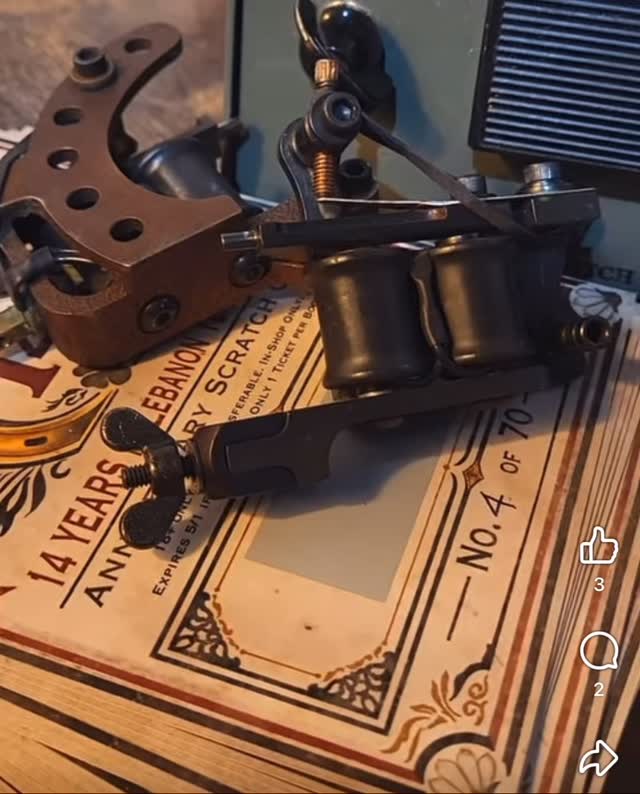 A little luck has come to Lebanon this March! @artbyjustindoring has officially launched his Lucky Anniversary Scratch Off Tickets 🍀 $40 per ticket, every ticket is a winner, 70 tickets, in shop purchase only! Prizes included tattoo bucks (which must be scheduled by May 1st, aftercare box sets, merch, and Nashville live experience tickets. Come on by the shop to try your luck out!