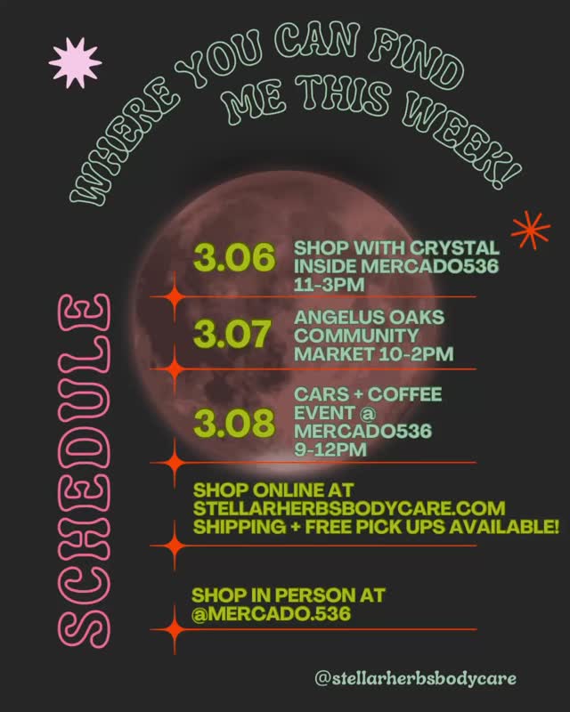 Did you guys see the lunar eclipse a couple nights ago?! Hope to see you this weekend and you can tell me about it! 🤩
@mercado.536
@angelusoakscommunitymarket
@nutsobrand