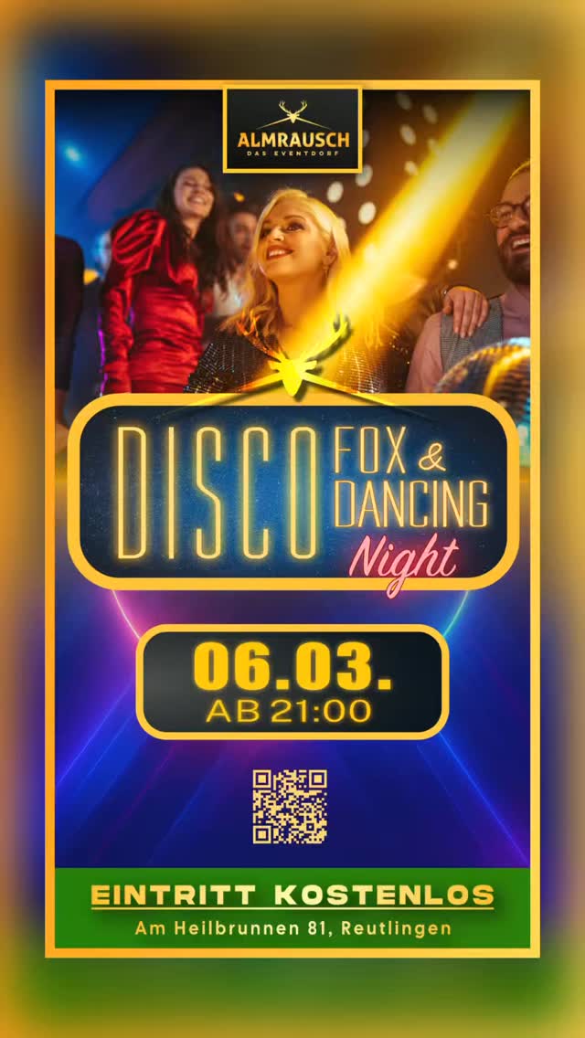 💃 Tanzpoutfit an, wir sehen uns im Almrausch!
Am Freitag (06.03.) ab 21:00 Uhr lassen wir im Almrausch mal wieder ordentlich die Sau raus. 🏔️✨
Vergiss das Klischee, dass Disco Fox nur was für Tante Erna ist. Egal ob du Profi-Drehungen drauf hast oder eigentlich nur zwei linke Füße besitzt – wir wollen einfach, dass alle zusammen eine gute Zeit haben. 😊🫶🏼
Was dich erwartet? Ein Abend ohne steife Regeln. Wir mixen die besten Fox-Schlager mit Songs, die auch die Jüngeren abholen. Hauptsache die Stimmung passt und das Glas bleibt nicht leer. 🍻
🍀 Eintritt: Kostenlos!
💃🏼 Wer: Jeder, der Bock auf Tanzen und gute Laune hat.
Pack deine Freunde ein und komm rum. Wir sehen uns auf der Tanzfläche! 🔥
#Almrausch #DiscoFox #Tanznacht #PartyVibes #reutlingen