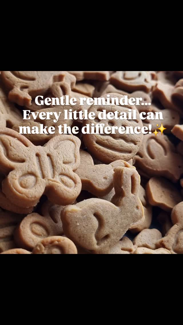 I learnt something recently… 💛
A simple extra biscuit, sent as a little sample, can bring so much warmth.
Gentler reminder that every little detail can make a difference. ✨
That’s why we include an extra biscuit as a thank you with every order...so you don’t need to open the box, especially if it’s a gift.
It’s a small gesture that had a big impact and reminded us that thoughtfulness always resonates.
#HandcraftedWithCare #ThoughtfulGestures #LittleDetailsMatter #SweetSurprise #AriaCakesMoments BakedWithLove PersonalTouch