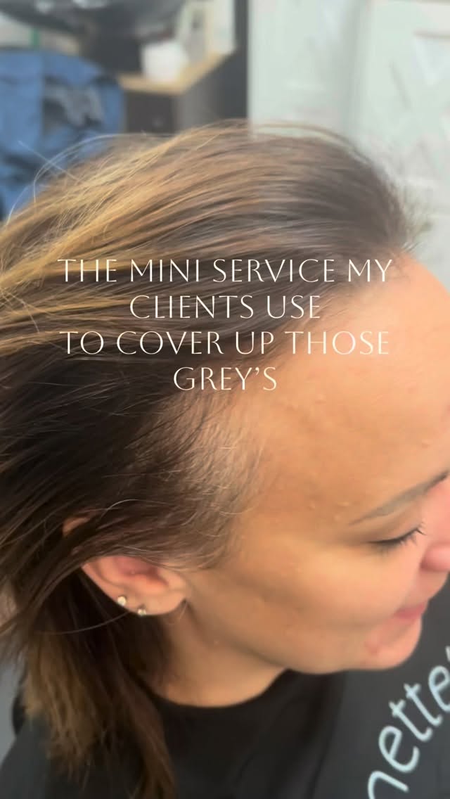 A mini service that’s offered & is half the time AND half the cost — 𝐑𝐨𝐨𝐭 𝐑𝐞𝐟𝐫𝐞𝐬𝐡! I’ll color your hairline & part and it will be 𝐉𝐮𝐬𝐭 what your hair needs to cover up those grays ✨
Perfect for that upcoming meeting.
Could this help you with keeping up on your gray’s? I have a few openings available for a Root Fresh ➡️ Book today before they fill up!
📲 Annette’s Studio Salon, Woodbury MN
Link to Book in Bio