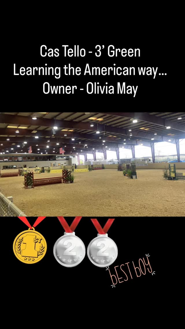 Cas Tello is just starting his equitation career in the US. This is only a second show and he just keeps getting better and better. So proud! #teamkmt #lovethejourney #jumpingtothenextlevel