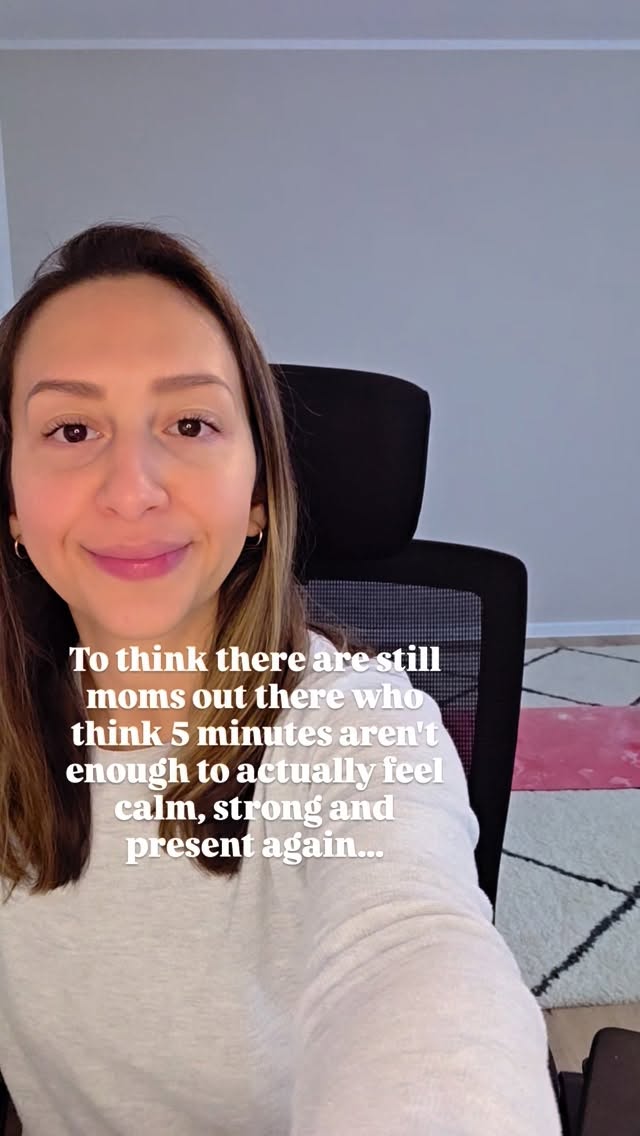 Meanwhile, my Breathe Reset Repeat Workshop shows moms how a small, consistent practice is where the real shift happens✨
Imagine moving through your morning with a nervous system that feels grounded.
Imagine having a handful of tools so simple you can use them during tantrums, before school pick-up, or standing at the kitchen counter waiting for the kettle to boil.
Imagine ending more days feeling like you actually showed up for yourself, even a little. Even on the hard ones.
Honestly ladies, once you feel what five intentional minutes can do for your whole day… You'll wonder why you waited so long to try.
Breathe Reset Repeat — live online workshop, March 12th @ 8pm CET. Replay will be available and the first 5 to join get a free 1 hour private yoga and mindfulness session with me.
✨️Link in bio to grab your FREE spot or DM me the word RESET.
#nervoussytemregulationformoms #mindful motherhood #BreatheSculptFlow #tantrums