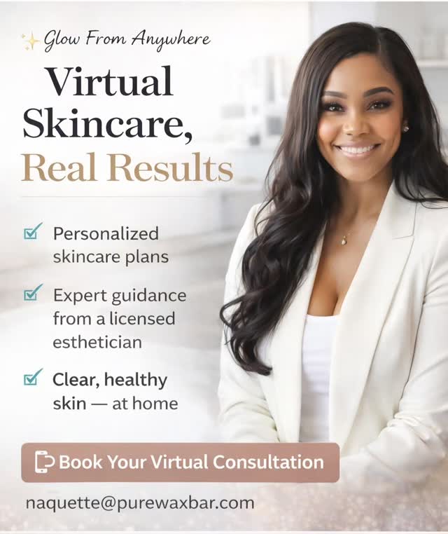 Skincare doesn’t just happen in the treatment room… it happens at home, every single day.
The truth is, real results come from consistency, the right products, and a customized regimen designed specifically for your skin and that’s exactly what my virtual esthetics program is built for.
No matter where you are in the United States, you can work with me to correct, heal, and transform your skin. You may not have to step foot in the spa to see real, visible results… because your daily routine is where the transformation truly begins.
And when you do come into the clinic, that’s where we elevate your results even further using advanced, corrective modalities to accelerate everything you’ve been doing at home.
Through my comprehensive virtual skincare program, I guide you step-by-step with customized routines, product recommendations, and ongoing support with monthly virtual check-ins to keep your skin on track.
Clear, healthy, glowing skin isn’t about guesswork… it’s about strategy, consistency, and the right guidance.
And I’ve got you.
#VirtualEsthetician
#ResultsDrivenSkincare
#ClearSkinRoutine
#SkinTransformationJourney
#EstheticianExpert