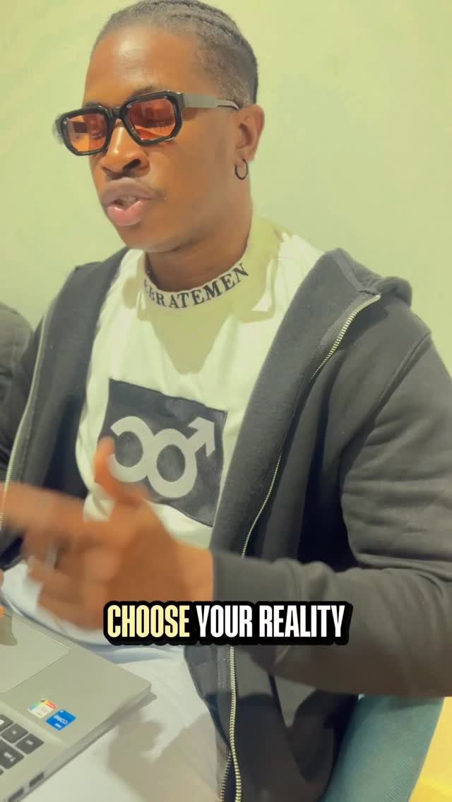 Choose your reality wisely📌
#buildwisely #celebratemen #stronghomes #choosewisely #purposeovernoise