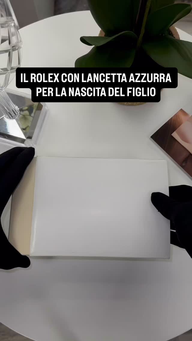 Rolex con lancetta azzurra per festeggiare la nascita di un figlio…
L’idea di un nostro cliente nasce così. 🩵
ROLEX YACHT-MASTER 126622 NUOVO
Contattaci per informazioni e per acquistare il tuo prossimo Rolex!
#rolex #rolexyachtmaster #nuovorolex #rolex126622