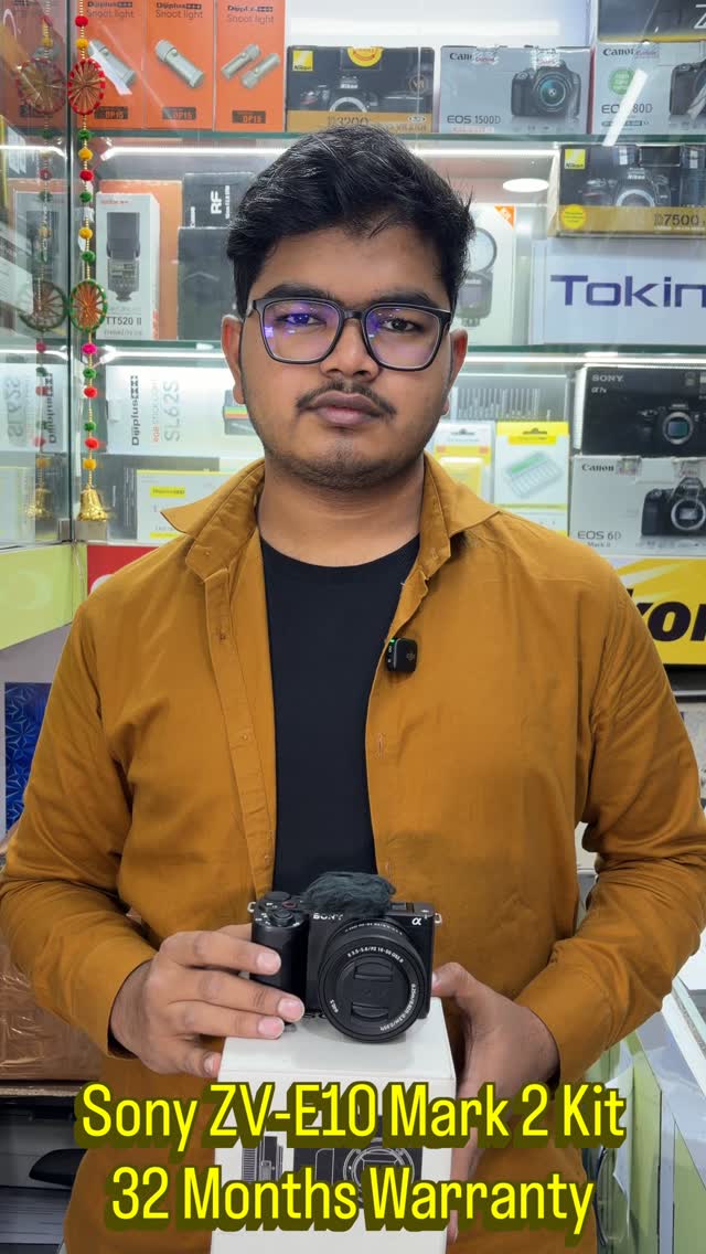 Sold Out
#The New King of Vlogging! 👑 Sony ZV-E10 II. Take your content to the next level with the successor to the world’s best-selling vlog camera. Featuring a massive 26MP sensor, stunning 4K 60p video, and a new Vertical UI that makes shooting for Reels and TikTok easier than ever! 🎬✨
Condition: 10/10 (Brand New/Open Box)
DM for the best price in Delhi! 📩
Hashtags:
#SonyZVE10II #ZVE10Mark2 #VlogCamera #ContentCreator SonyAlpha NewArrival 4K60p UsedCameraGear DelhiPhotographers MegapixelCameraStore