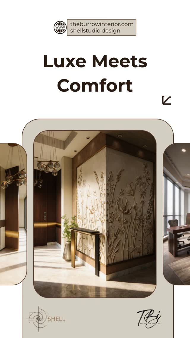 Luxe Meet Comfort
#interiordesign #homedecor #theburrowinteriors #shellstudio #designinspiration