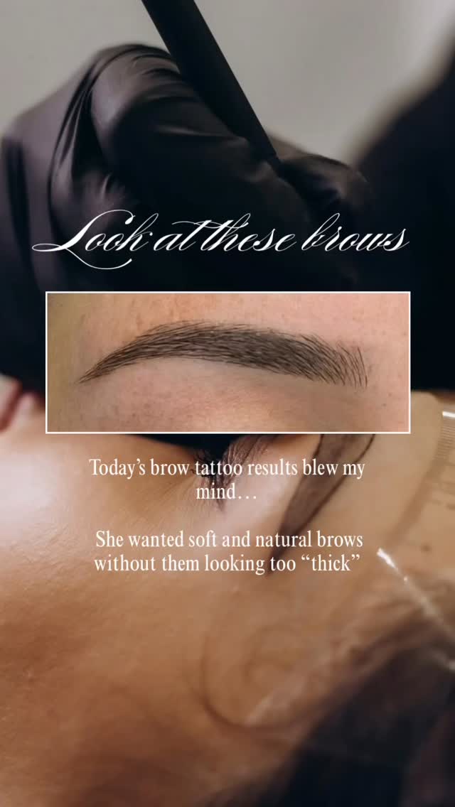 Look at these brows… 😮💨🤎
Today’s brow tattoo results blew my mind.
She came in with one request:
“I want soft + natural… but I’m scared it’ll look thick/blocky.” 😩
So we did it the Luna way:
📏 symmetry-first mapping (face-fitting, not trendy)
🤎 kept the front soft + airy
🎨 pigment matched to her hair colour
✨ built in layers so it heals natural
Result: fluffy, lifted, and effortless—the kind of brow that makes people say “wait… are those your real brows?” 😌
Which team are you?
1) Thick + defined
2) Soft + natural
DM “BROW” + your skin type (oily/dry/normal) + your goal (soft/defined) and I’ll recommend the best brow tattoo option + send booking info 📩
📍Luna Beauty Studio — Richmond Hill (The Clinica)
#richmondhillbrows #richmondhillpmu #richmondhillbeauty #browtattoo #pmubrows