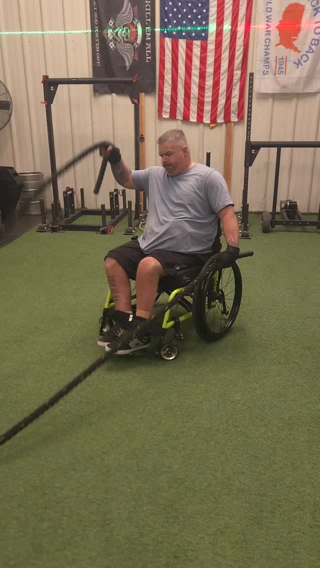 Scott working hard, no excuses just putting it in!
Super motivated to reach his goals!
#gymmotivation #wheelchairworkout #athlete #wednesday #motivational