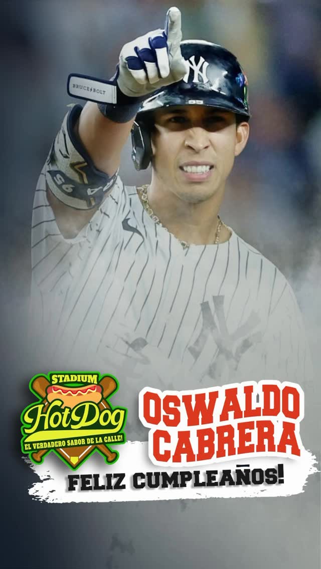 Hoy celebramos a alguien muy especial para nuestra familia 🌭🎉 Gracias por ser parte fundamental de este sueño. ¡Que este nuevo año venga cargado de bendiciones, éxito y muchos momentos felices! @ocabrera13