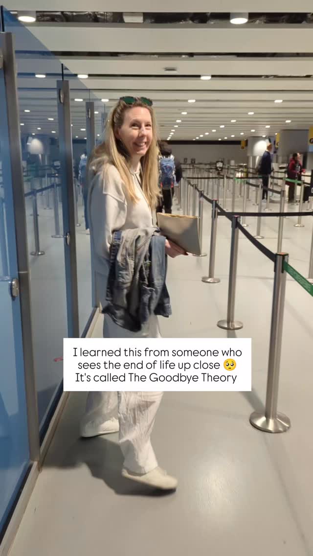 Have you heard of The Goodbye Theory? It's something that affected me way more than I realised 🥹
Someone once shared this with me… and it shifted something quietly but deeply inside me.
At the end of life, it's not usually the big things that people regret. They don't talk about the big dramatic things they wished they'd done...
They talk about the small goodbyes.
The rushed ones.
The distracted ones.
The “see you later” that didn’t carry the love it could have.
The Goodbye that was never meant to be the last 🥺
Because most of us live like there will always be another moment.
Another conversation.
Another chance to slow down.
But life isn’t always loud when it’s asking you to be present.
Sometimes it’s just a quiet nudge:
✨ stay a little longer
✨ say what you mean
✨ actually feel the moment you’re in
And when you really understand The Goodbye Theory… something softens.
You stop up with inrushing through people.
You stop treating connection like it’s guaranteed.
You start showing tention, not autopilot.
Not from fear.
From love.
Because one day, one goodbye will be the last.
And most of us won’t know which one it is.
✨ Follow me @jennyburleyward for healing truths, gentle perspective shifts & reminders to live fully while you’re here 💫