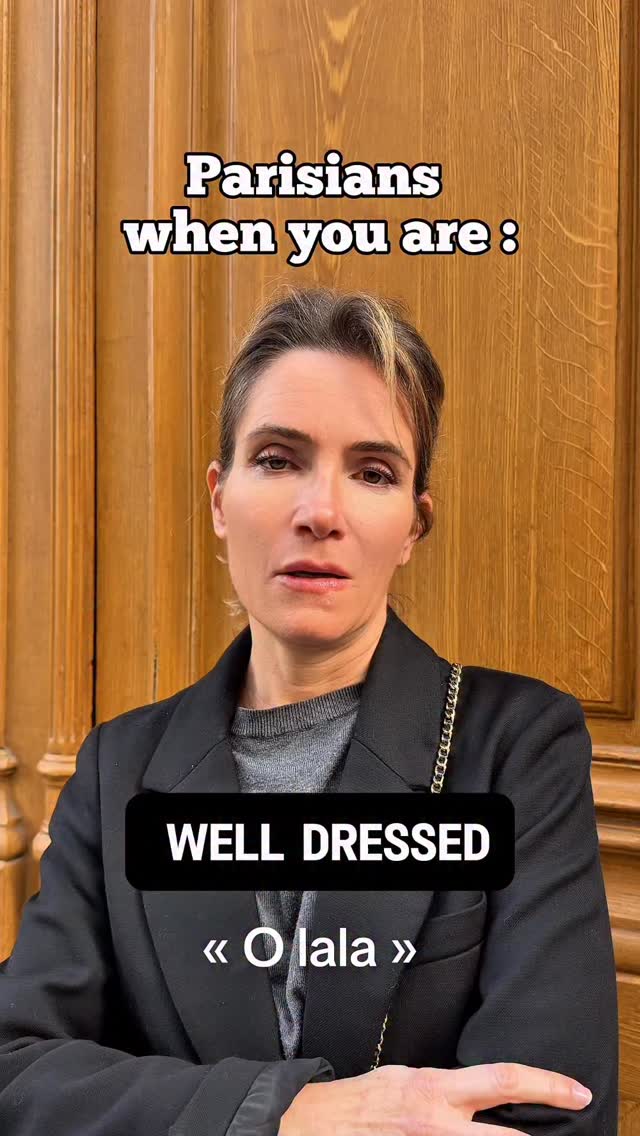 This is the universal Parisian response to what you wear what you do who you are where you go, what you like what you donāt like!
Ooh La la is our answer to everything!!!
ā¤ļøā¤ļøAnd o lala! Donāt forget to book your tickets for my show in English in Parisš«š· oh my God, sheās Parisian!!!
#paris #parisian #frenchculture #parisianlife #humour