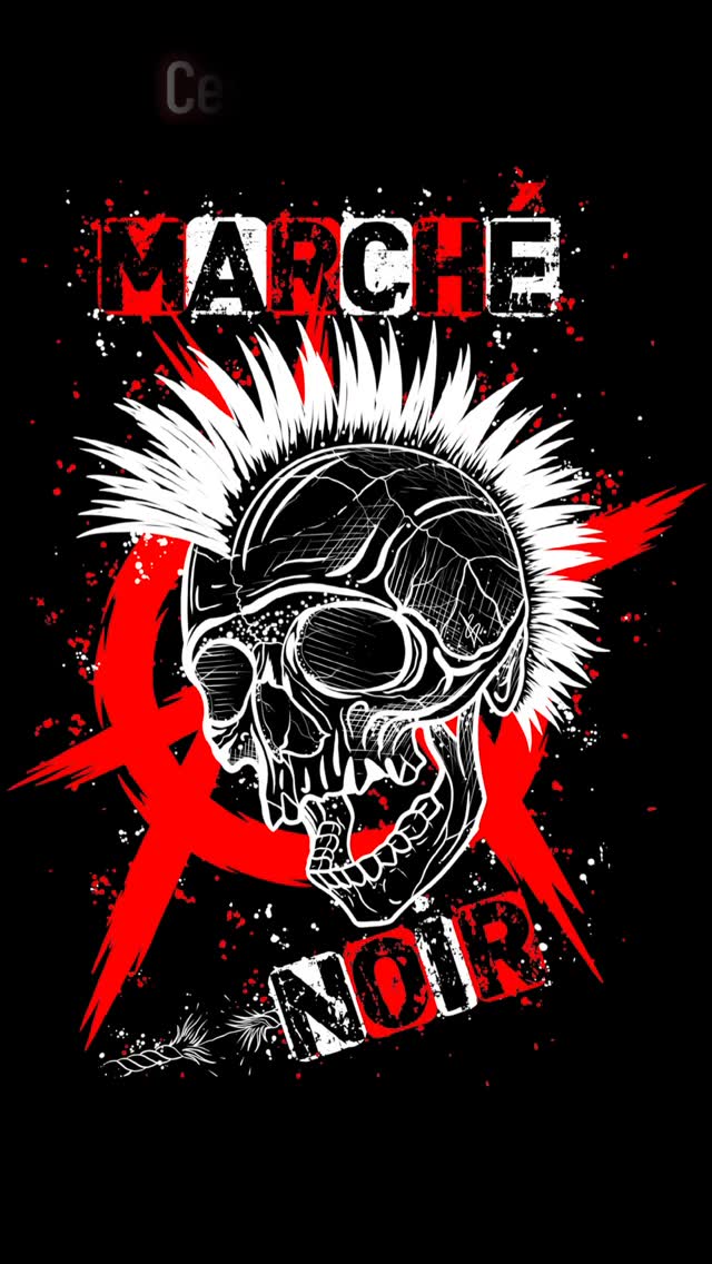 #MarchĂ© noir MarchĂ© Noir BAR Ă BRAâV - Taproom RibeauvillĂ© #punkrock #punk ConcertLive