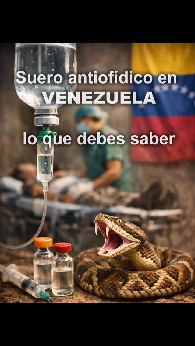 💉🐍 Suero antiofídico en Venezuela: lo que debes saber
El suero antiofídico es el tratamiento específico contra mordeduras de serpientes como mapanare (Bothrops) y cascabel (Crotalus).
En nuestro nuevo artículo explicamos:
✔️ Quién lo produce en Venezuela
✔️ Para qué especies es efectivo
✔️ Por qué no es de uso domiciliario
✔️ Cómo debe administrarse correctamente
✔️ Qué precauciones deben tenerse en cuenta
Es un producto biológico que salva vidas cuando se usa de forma oportuna y bajo supervisión médica.
La información responsable también es prevención.
🔗 Lee el artículo completo en el enlace:
https://www.fundacionvivarium.org/post/suero-antiofidico-en-venezuela
#AccidenteOfídico #SueroAntiofídico #SaludPública #VivariumEduca #prevención
