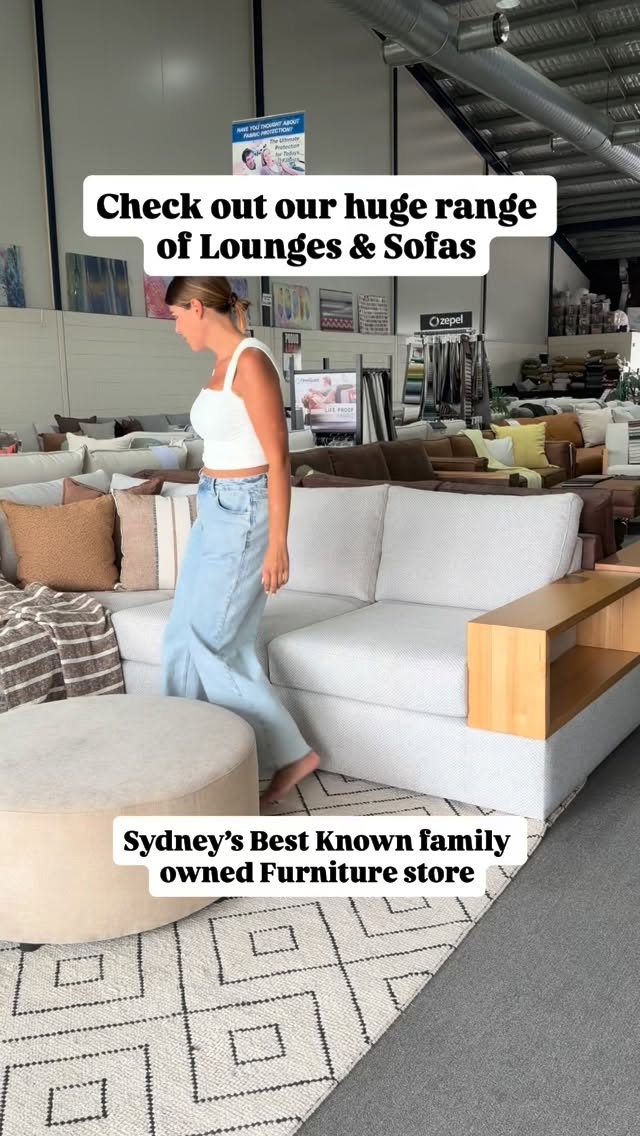 Looking for your new dream lounge or sofa?
Make sure you check out @knownforloungessydney before buying anywhere else in Sydney!
Over 50 styles, fabrics, leathers and sizes to choose from in-store
Open 7 days
www.knownforlounges.com
#sofastore #sydneyfurniture #loungeroominspo #chaiselounge #cloudsofa