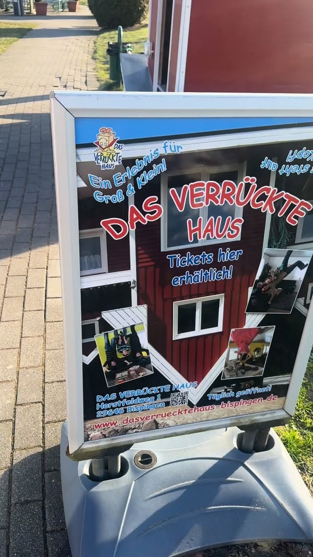 Heute schon was vor? Egal, komm’ trotzdem zu uns😉😊🙃
#dasverrücktehaus #bispingen #familienzeit❤️ #ausflugsziel #instagood