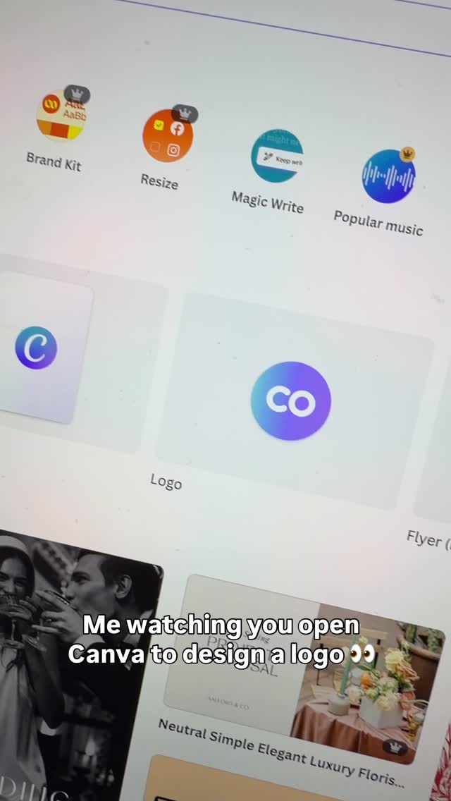 When the recorder version of My Heart Will Go On matches the quality of your DIY logo… we have a problem 👀👀👀
Canva is a tool. Branding requires strategy‼️
We build your official brand in Adobe which makes it scalable, professional, and printer-ready. Then you can use Canva the right way for social graphics, promos, and everyday content.
Build it right first. Then repurpose it everywhere.
Booking April branding + web clients 🦋
