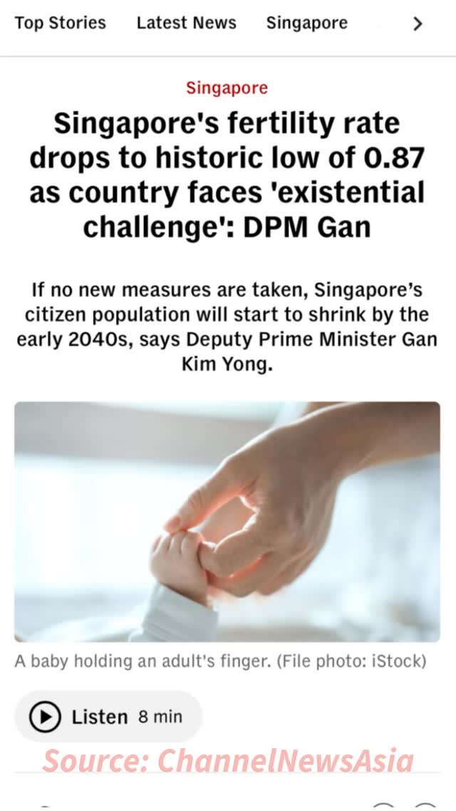 Source: CNA
Numbers like this can feel abstract, but behind them are very real people and very real decisions.
As an obstetrician, I see how uncertainty, fear, and overwhelm shape family choices long before pregnancy begins.
#Singapore
#Obstetrics
#MaternalCare
#FamilyPlanning
#WomensHealth