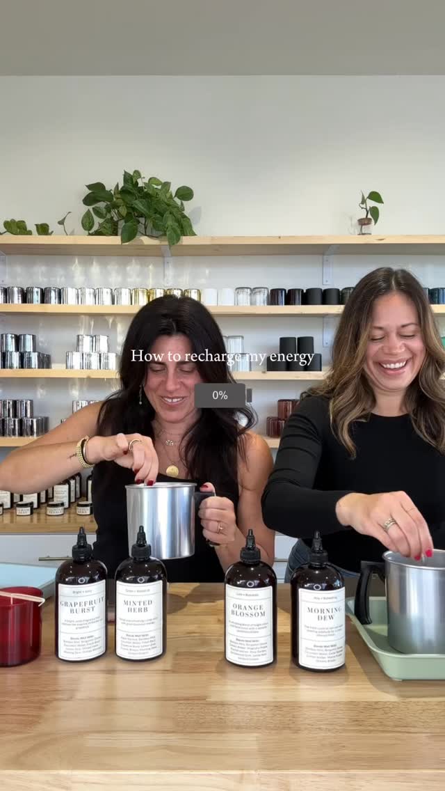 Ready to recharge your energy? Book your candle pouring today via the link in bio! ✨