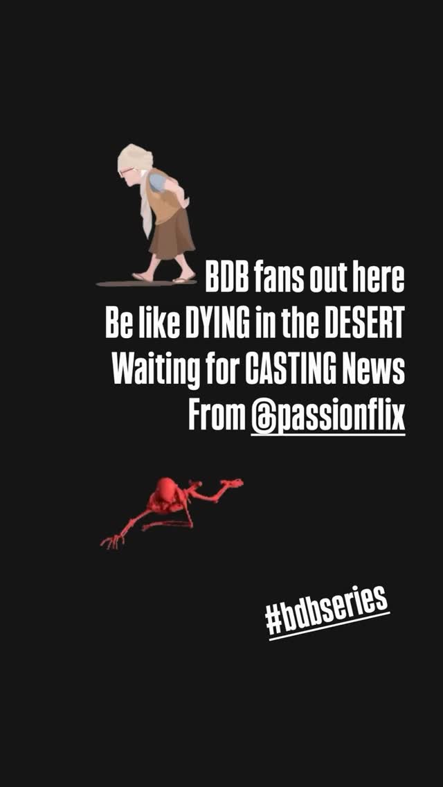 Forget drought… we’re in Desert 🏜️ 🐪 territory. As if we’re not feral enough at baseline. #blackdaggerbrotherhood #bdbseries #passionflix #jrward