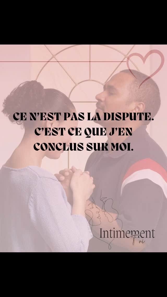 Dans le couple, la dispute n’est souvent que la surface.
Ce qui fait le plus mal,
c’est l’interprétation intérieure :
• se sentir rejeté
• se sentir inadéquat
• se sentir abandonné
• se sentir critiqué dans sa valeur
Ces conclusions automatiques sont liées à notre histoire d’attachement.
Le conflit active une peur plus ancienne que la situation présente.
💛 Restaurer le lien demande de passer
du reproche à la vulnérabilité :
“Quand tu dis ça, je me sens…”
Audrey
#couple #relation #pourtoi #intimité #amour