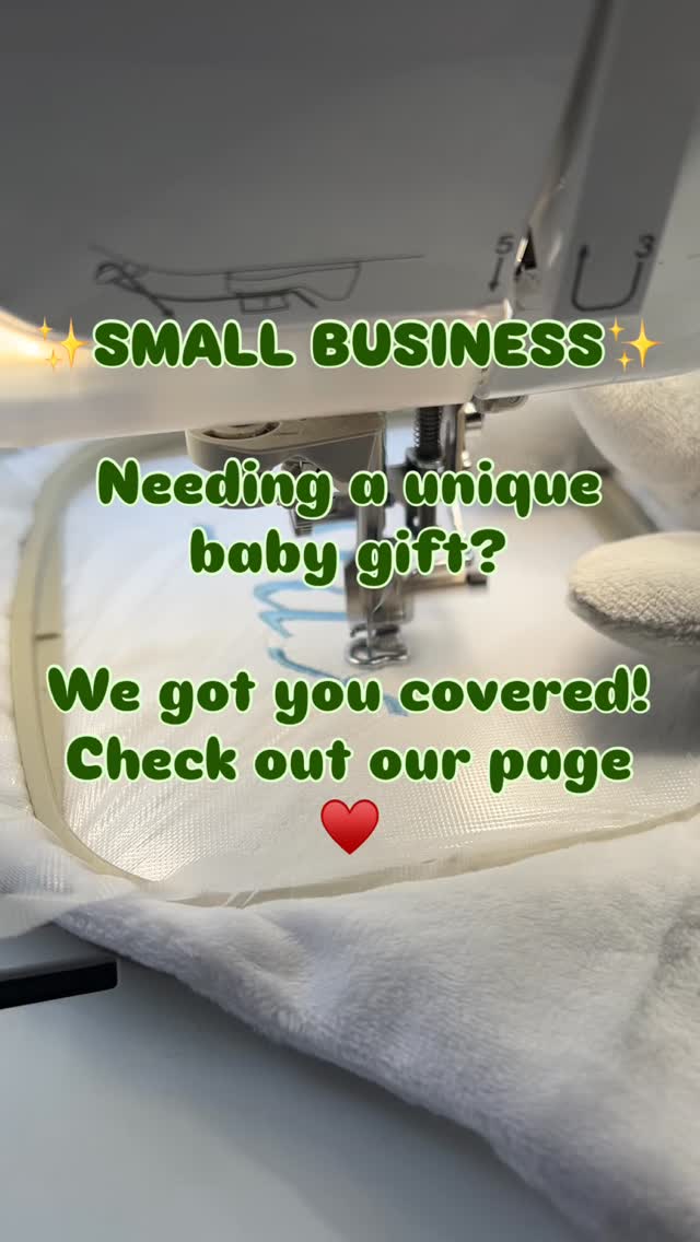 SMALL BUSINESS POST ✨
We create all kinds of baby gifts that turn into beautiful keepsakes for all to treasure 🐝✨
#babygift #personalisedgift #babyshowergift #babynames #smallbusinesssupportingsmallbusiness