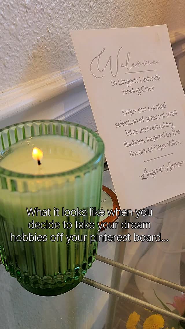 Indulge in the ultimate creative escape with Lingerie Lashes®’ ultra-exclusive sewing classes in Napa! This is your golden ticket to a VIP experience. You’ll join a select few in our elegant showroom to master the art of luxury lingerie and self-care sewing. With extremely limited spots, you’ll enjoy personalized guidance in intimate small groups or one-on-one sessions, ensuring every stitch is a step toward something extraordinary.
-
Whether you’re a curious beginner or a seasoned creator, you’ll be treated to a world-class experience using our machines or your own. Don’t miss your chance to be part of Napa’s ONLY sewing experience!
-
Reserve your exclusive spot online today or COMMENT "SEWING" below.
-
Elevate your craft, connect with fellow visionaries, and create something truly unforgettable @LingerieLashes
-
#selfcareretreat #lifegoals #sewingclasses #dothebay #sfbayarea