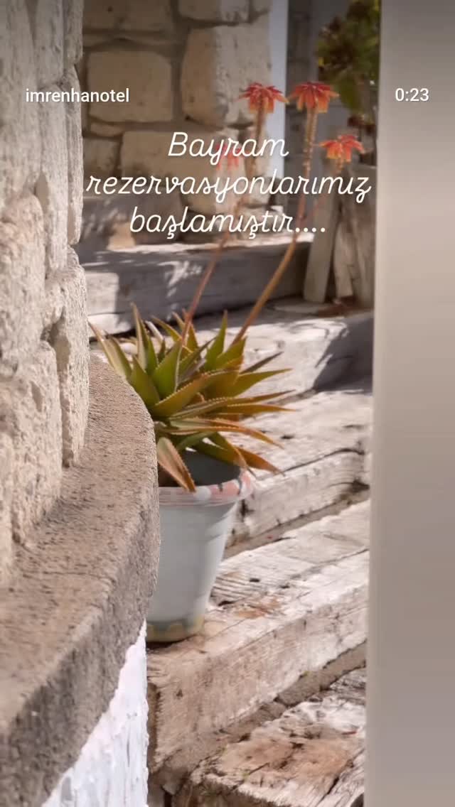 Bayram yaklaşırken Alaçatı'nın kalbinde İmrenhan'da yerinizi ayırtmayı unutmayın...
0232 7166002
#imrenhanotel #Alaçati