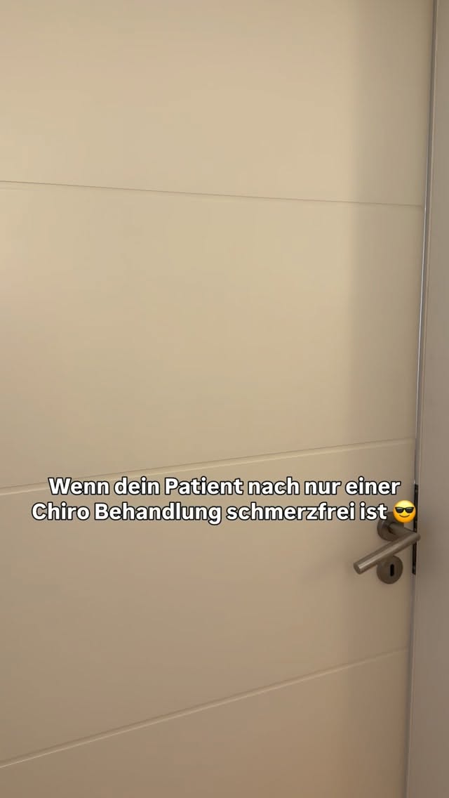 Wenn dein:e Patient:in nach nur einer Behandlung wieder schmerzfrei ist 🥳
#düsseldorf #chiropractic #therapie #gesundheit