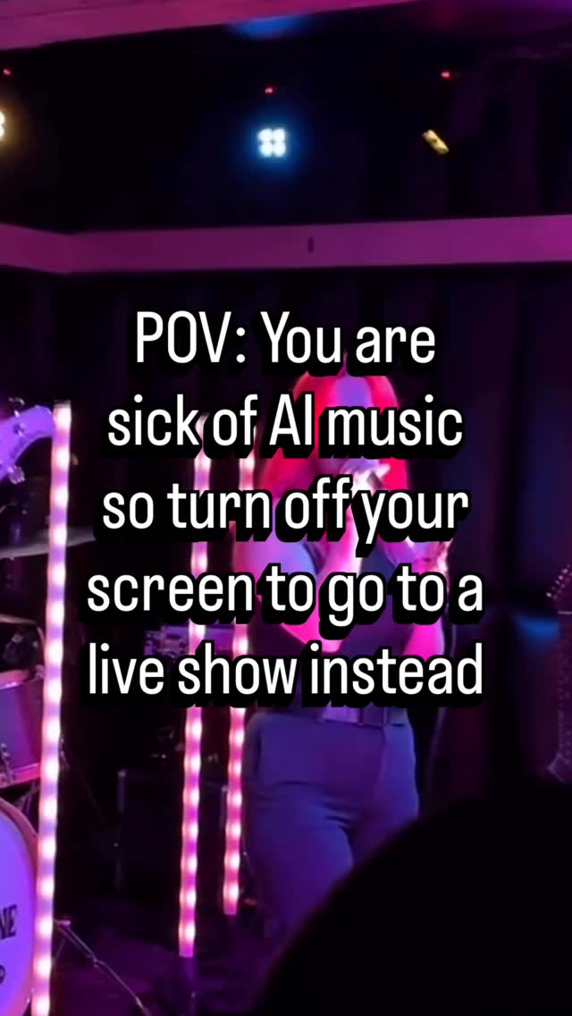 ⚡️We can prove we’re not AI- come check us out TOMORROW MARCH 7 at Unfriendly Studios, North Hollywood🔥 $10 tix on the door. 8pm ||