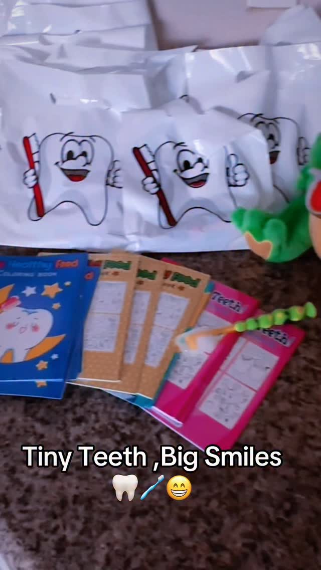 ✨ Flashback Friday: Tiny Teeth Edition! ✨
Taking a trip down memory lane to when I spent the morning with my daughter’s kindergarten class for National Children’s Dental Health Month! 🦷🪥
There is nothing quite like the energy of a room full of five-year-olds learning how to chase away those “sugar bugs.” We talked all about how healthy smiles start early and practiced those circular brushing motions!
While my girl is homeschooling for now and we didn’t do a classroom visit this year, but we’ve STILL been busy spreading the oral healthcare in other ways!
We recently had the heart-filling opportunity to visit an amazing afterschool program and spend time with some very brave, special children at the Ronald McDonald House. 💛
Stay tuned—I can’t wait to share the video of those visits soon!
Healthy habits = Happy smiles!
#FlashbackFriday #DentalHealthMonth #HealthySmiles #CommunityLove #OralHygiene