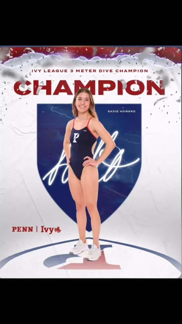 ✨ From iDive to Ivy League Champion ✨
Huge congratulations to former iDive athlete Sadie Howard on becoming the 2026 Ivy League 3m Champion! 🥇🌟
We are so incredibly proud of you, Sadie. Watching your journey from your training days at iDive to standing on top of the Ivy League podium is truly inspiring.
So many beautiful memories come to mind —
our training sessions together, and those unforgettable China training camps in Shanghai, Guangzhou, and Hong Kong ❤️
Those special moments shaped not only an athlete, but a strong, determined young woman.
Your iDive family is always cheering for you. Keep shining and keep flying high! 🌊✨
#iDiveVancouver #IvyLeagueChampion #ProudCoach #DivingJourney #FromiDivetoIvy ShanghaiMemories GuangzhouCamp HongKongTraining