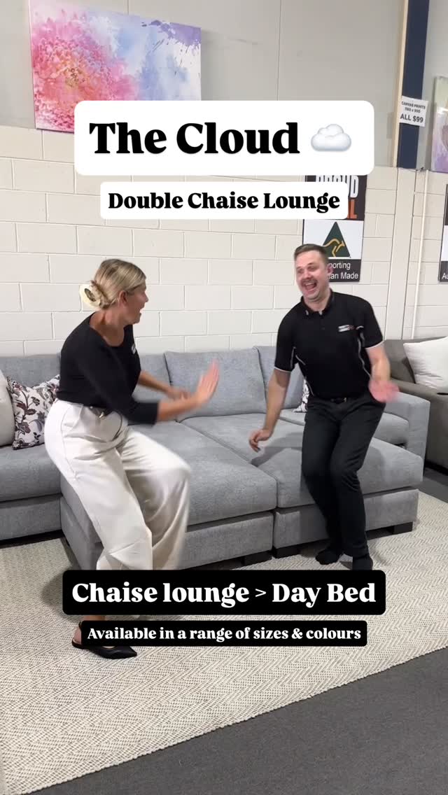 POV: You finally found the lounge you’ll never want to leave ☁️ are ready for your dream lounge today?
The Ultimate Cloud Lounge is customisable — only at Known For Lounges.
Showrooms open 7 days
Vineyard NSW 2765
Minchinbury NSW 2770
@knownforloungessydney
www.knownforlounges.com
#cloudsofa #homedecor #sydneyfurniture #chaiselounge #cloudlounge
