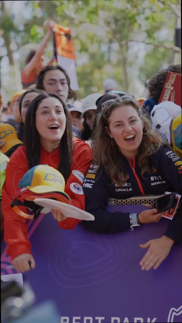 Day 1 of the @ausgp Formula 1 Grand Prix 🏎️ 🤟
Today was all about cheering crowds and the excitement growing for what is set to be a very historic GP 🏁