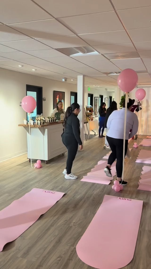 First event of the year took my mom to experience another successful positive self care women event with me #2026 #Empoweredwithgina #wellnessclub Pilates & Perreo @empoweredwithgina @sazon.grip @sazon.pilates.studio @woodwardgrazing @bevvycart 🫶🏻💖