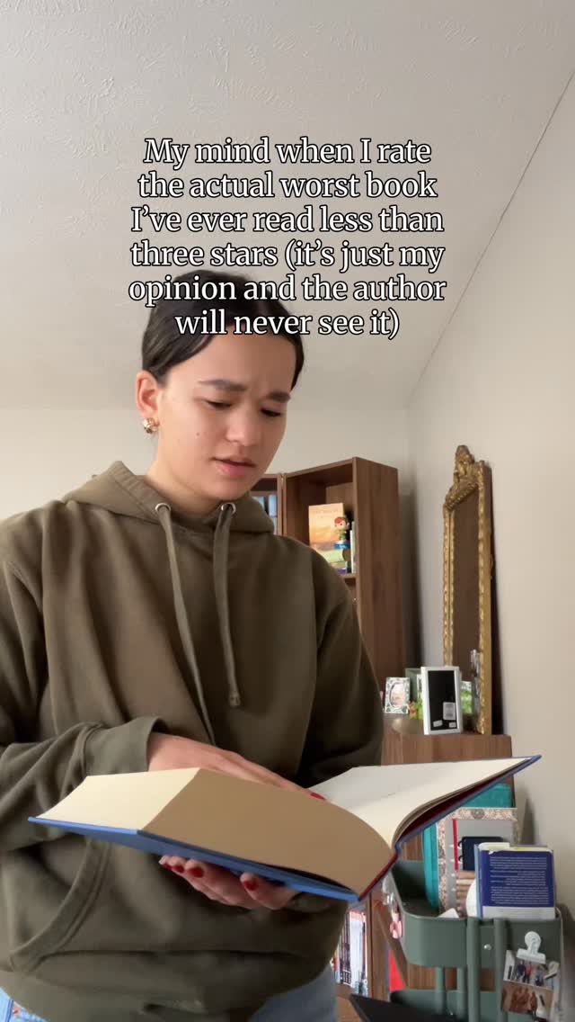 Tell me I’m not the only one 😅
Maybe it’s because I know how much work goes into publishing a book.
Maybe it’s because I know how reviews can turn off other readers.
Maybe I’m just afraid of being mean lol.
There are only two books (that shall remain nameless) that I’ve given 1-star reviews (and that’s still on my anonymous platform).
All others get at least a 2-star from me. 🫣
Hi, I’m Megan! I’m an agented author on submission with a YA fake dating romance, and I also work at a Big 5 publisher. I love sharing relatable book content and publishing/writing behind-the-scenes. Nice to meet ya!
#amwriting #bookreview #bookreviews #bookstagram bookrecs reader, Goodreads, Storygraph, fable, book rating, star rating, five star books, bad books, tbr