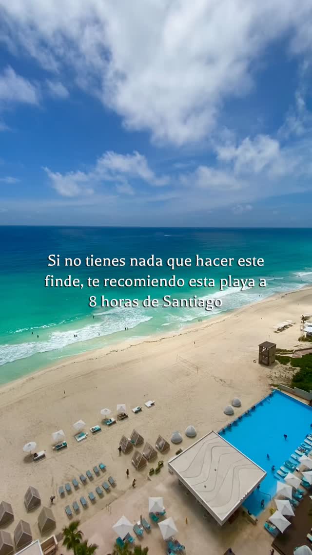Si este finde no tienes nada que hacer…
quizás podrías estar aquí 🌴✨
A solo 8 horas de Santiago te esperan las playas de Cancún y Riviera Maya 🇲🇽, arena blanca, mar turquesa y hoteles all inclusive que lo tienen TODO 🍹🏖️
Viajar no es tan lejano como parece… solo hay que decidirse ✈️
En Viajes Trotamundos 🌎 nos encargamos de todo: vuelos, traslados, hotel, asistencia y asesoría personalizada antes, durante y después del viaje.
¿Te animas a escaparte al Caribe? 🌊
📩 Escríbenos por DM
📲 O haz clic en el link de nuestro perfil y conversemos por WhatsApp
#ViajesTrotamundos #Cancún #RivieraMaya #CaribeMexicano #ViajaMás