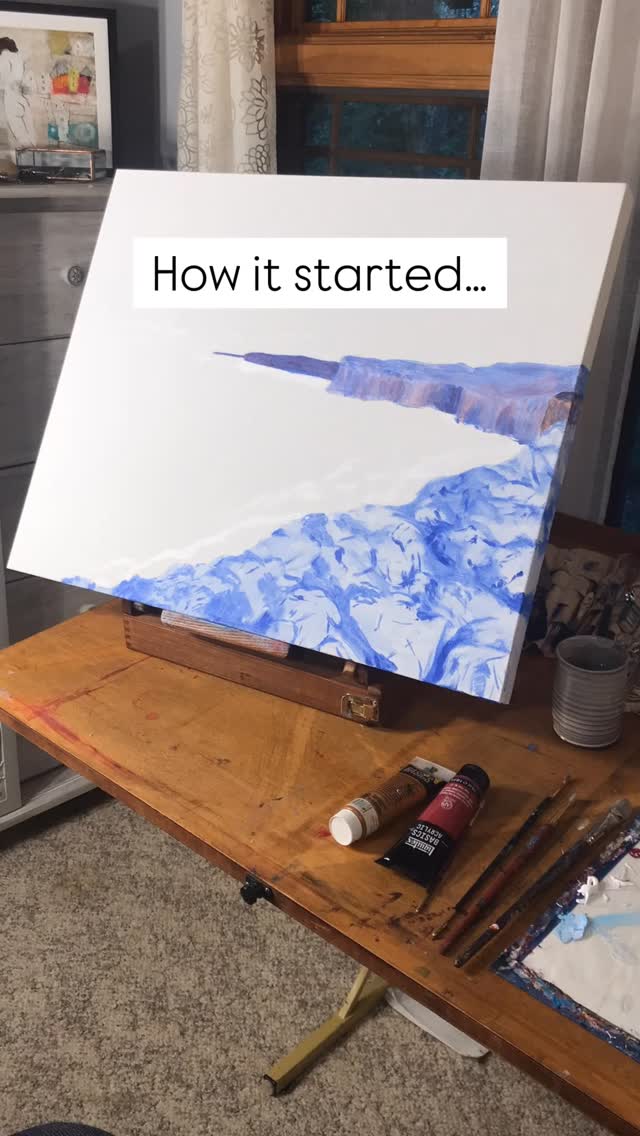 ✨Start to finish in 9 seconds— if only the actual painting process was that fast 😂
Comment below if this one speaks to you!
#portugalcliffs #paintingtoday #watchmepaint #landscapepainters #colorfulartist
