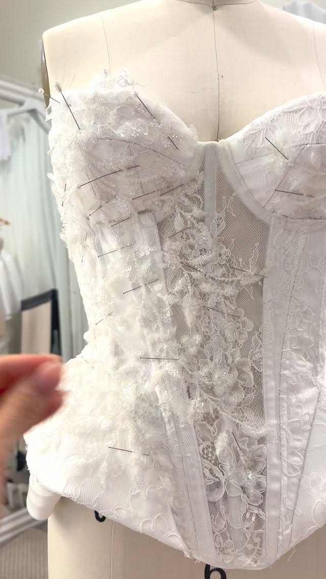 All in the detail.
#bridalcouture #sallyvictoriacouture #bridalcorset