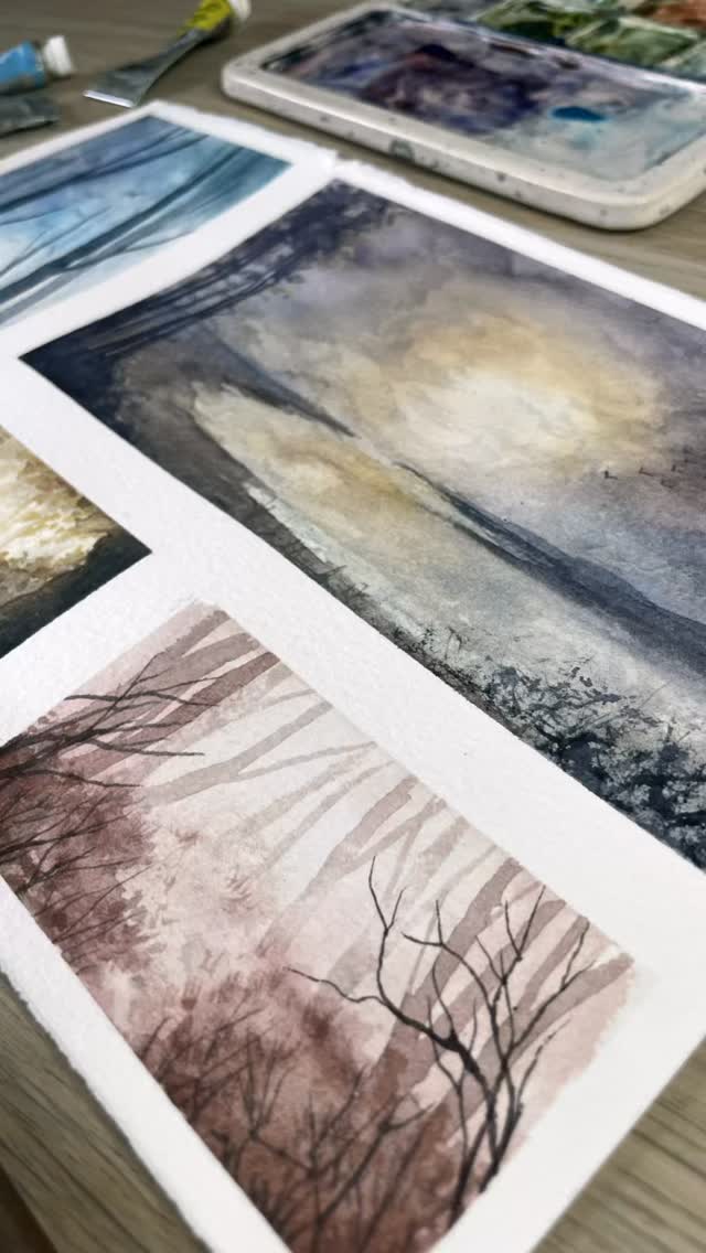 Nature Quad - Part Two #paintingvideo