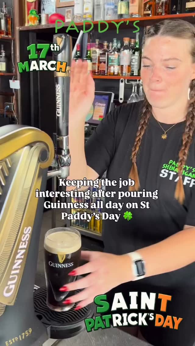 It’s not just a Guinness, it’s an art 💅🍺